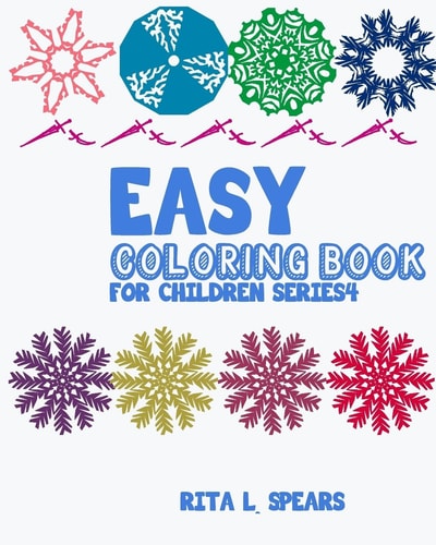 Easy Coloring Book For Children SERIES4