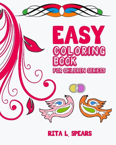 Easy Coloring Book For Children SERIES5