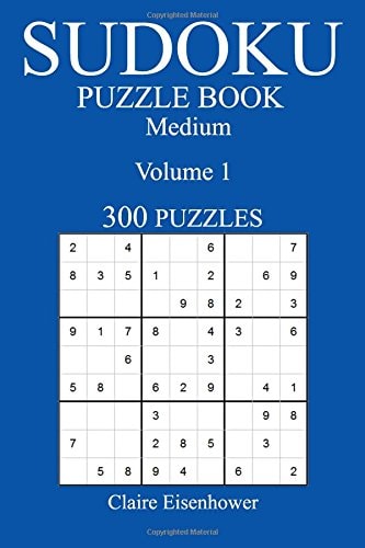 Medium 300 Sudoku Puzzle Book Volume 1