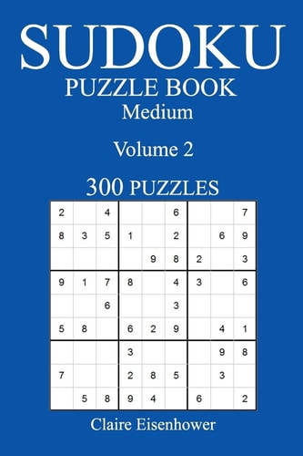 Medium 300 Sudoku Puzzle Book Volume 2