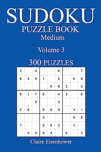 Medium 300 Sudoku Puzzle Book Volume 3