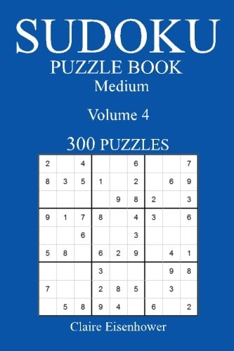 Medium 300 Sudoku Puzzle Book Volume 4