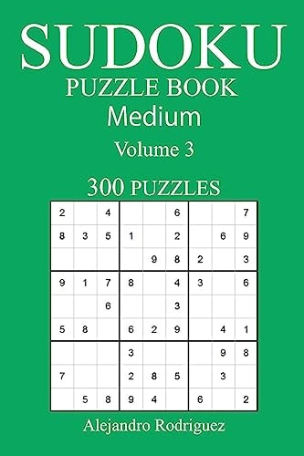 Medium 300 Sudoku Puzzle Book Volume 3