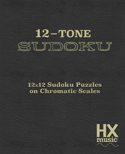 12-Tone Sudoku 12x12 Sudoku Puzzles On Chromatic Scales