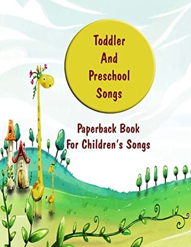 Toddler And Preschool Songs 2 Volume Set