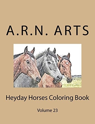 Heyday Horses Coloring Book Volume 23