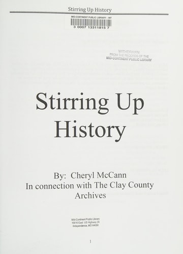 Stirring Up History