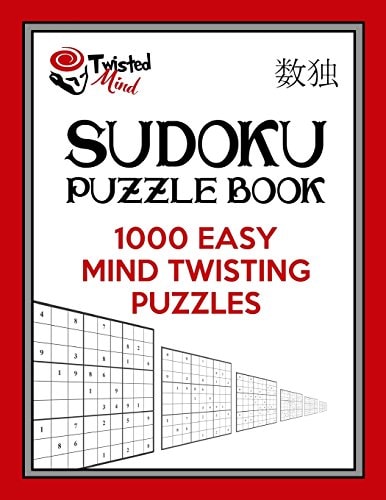 Twisted Mind Sudoku Puzzle Book 1,000 Easy Mind Twisting Puzzles