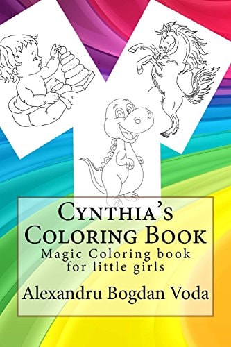 Cynthia's Coloring Book Cynthia Magic Coloring Book for Little Girls