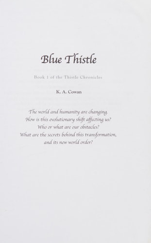 Blue Thistle The Thistle Chronicles - Book 1