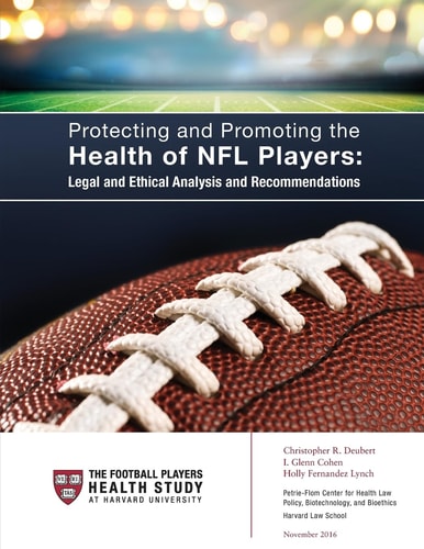 Protecting and Promoting the Health of NFL Players Legal and Ethical Analysis and Recommendations