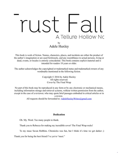 Trust Falls