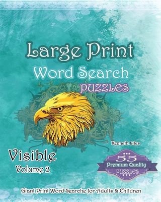 Large Print Word Search Puzzles Visible Volume 2: Puzzles & Games