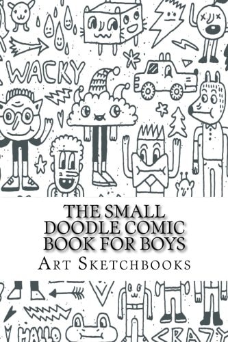 The Small Doodle Comic Book for Boys Mixed, 6" X 9", 100 Pages