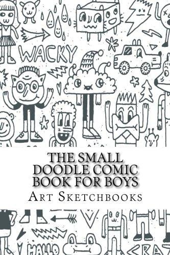 The Small Doodle Comic Book for Boys Basic, 6" X 9", 100 Pages