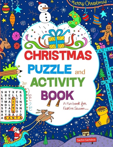 Christmas Puzzle and Activity Book A Fun Book for Festive Season