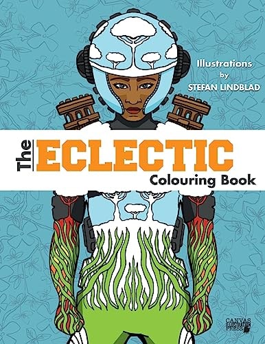 The Eclectic Colouring Book Illustrations by Stefan Lindblad