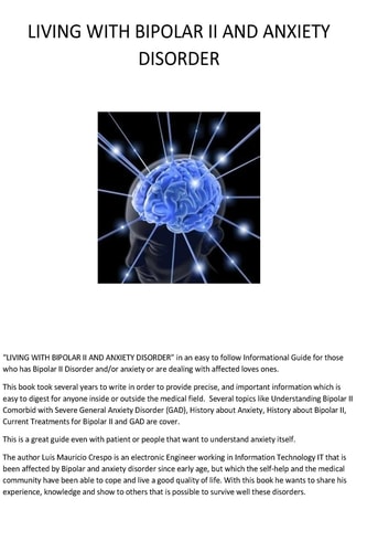 Living with Bipolar II and Anxiety Disorder An Informational Guide