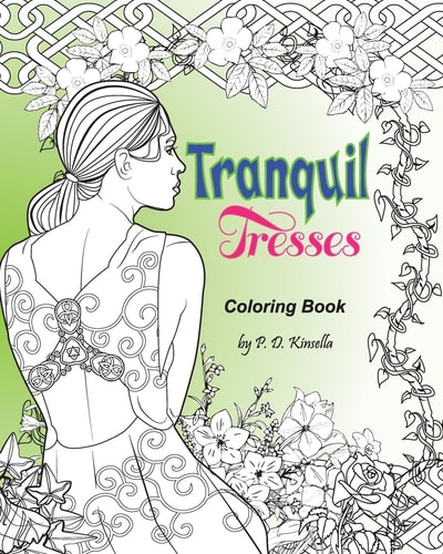 Tranquil Tresses Coloring Book