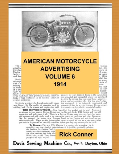 American Motorcycle Advertising Volume 6 1914