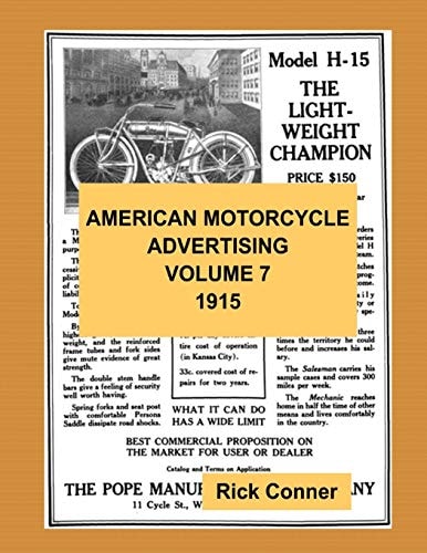 American Motorcycle Advertising Volume 7 1915