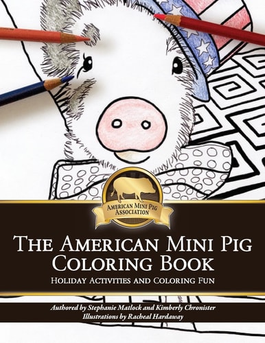 American Mini Pig Holiday Coloring Book Holiday Activities and Coloring Fun