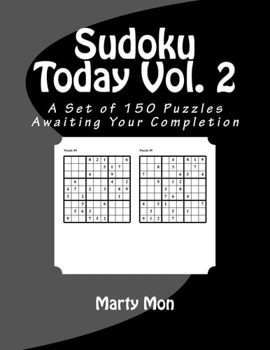 Sudoku Today A Set of 150 Puzzles Awaiting Your Completion