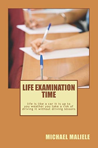 Life Examination Time Life Is Like a Car It Is Up to You Weather You Take a Risk of Driving It Without Driving Lessons