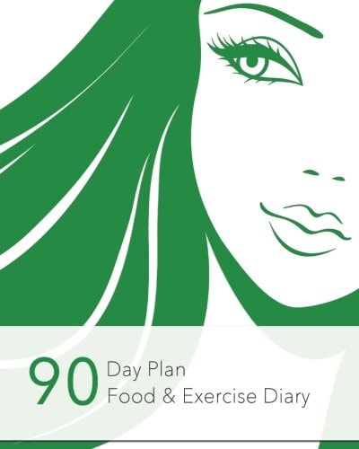 90 Day Plan, Food and Exercise Diary The Body Plan Plus, B&W Version