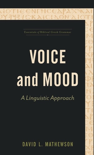 Voice and Mood A Linguistic Approach