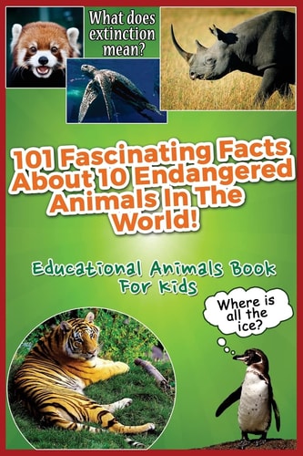 101 Fascinating Facts About 10 Endangered Animals In The World! Educational Animals Book For Kids