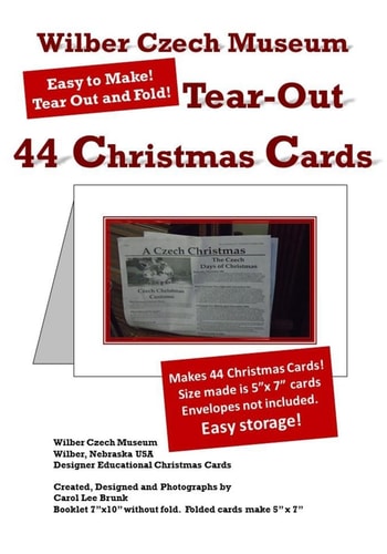 Wilber Czech Museum Tear Out 44 Christmas Cards