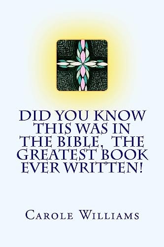 Did You Know This Was In The Bible, The Greatest Book Ever Written!