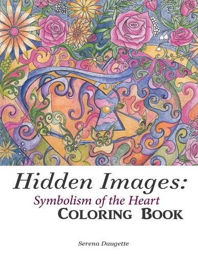 Hidden Images : Symbolism of the Heart Coloring Book