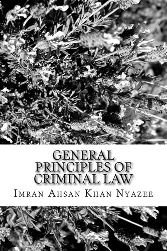 General Principles of Criminal Law Islamic and Western