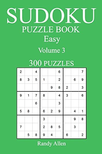 Easy 300 Sudoku Puzzle Book Volume 3