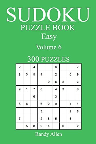Easy 300 Sudoku Puzzle Book Volume