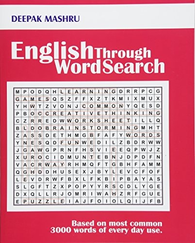 English Through Word Search Based on Most Common 3000 Words of Every Day Use.