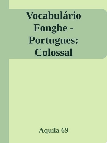 Vocabulário Fongbe - Portugues