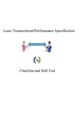 Laser Transactional/Performance Specifications General Checklist and Self-Test