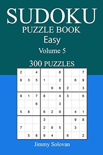 Easy 300 Sudoku Puzzle Book Volume 5