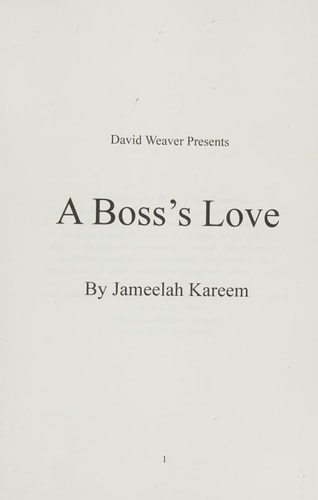 A Boss's Love