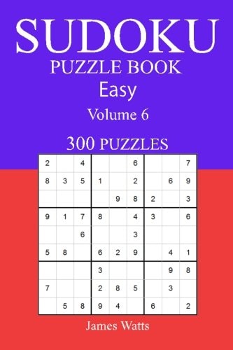 Easy 300 Sudoku Puzzle Book Volume 6