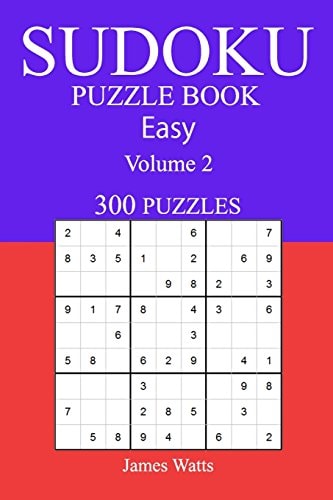 Easy 300 Sudoku Puzzle Book Volume 2