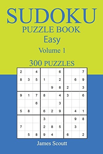 300 Easy Sudoku Puzzle Book Volume1