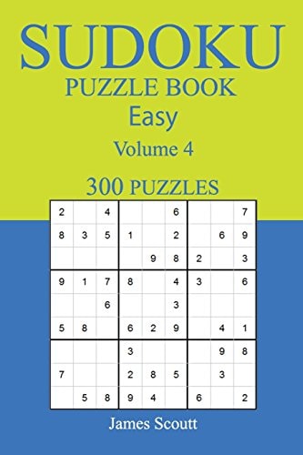 300 Easy Sudoku Puzzle Book Volume 4