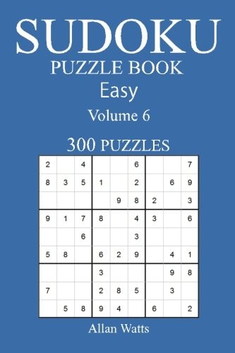 300 Easy Sudoku Puzzle Book Volume 6