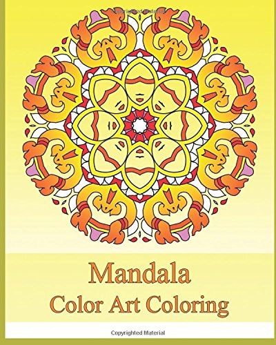 Color Art Coloring Book 50 Graphic Design, Easy Designs for Meditation, Stress Relieving, Coloring For Relax and Calm Your Mind