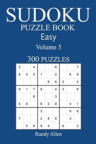 300 Easy Sudoku Puzzle Book Volume 5