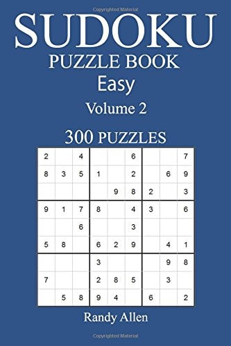 300 Easy Sudoku Puzzle Book Volume 2